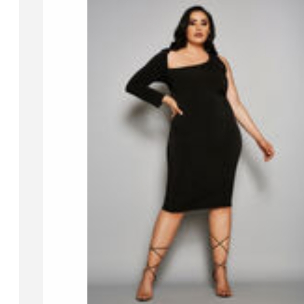 Assymetrical One Sleeve Dress